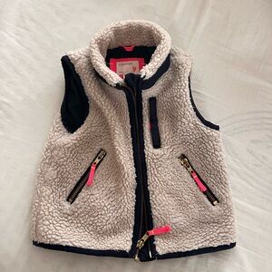 Crewcuts fleece vest 3T